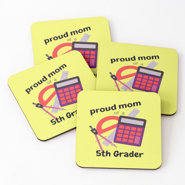 Item preview, proud mom of a fifth grader, math tools graphic designed and sold by Jessi-Sketches.