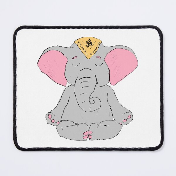 Item preview, Meditation Elephant designed and sold by NobodysHero.