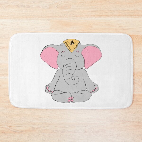 Item preview, Meditation Elephant designed and sold by NobodysHero.