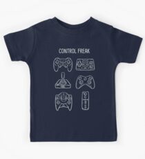 Control Freak Video Game Controller T Shirt Kids T-Shirt