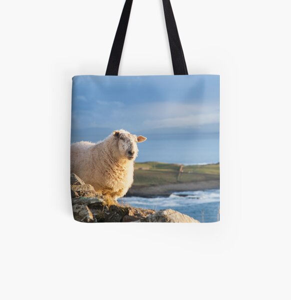 Donegal Sheep All Over Print Tote Bag