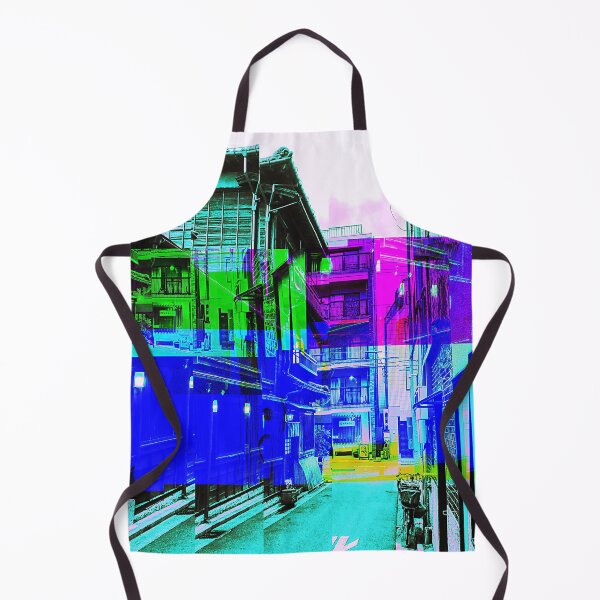 Item preview, Tokyo, Japan Narrow Street Glitch Art designed and sold by glitchhub.