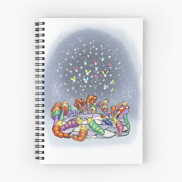 Item preview, GLOW WORM CAVE with MAGICAL MUSHROOMS designed and sold by AnnetteGWhite.