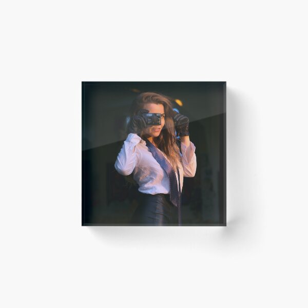 Item preview, Girl with an Old-style Point and Shoot Camera designed and sold by Miroslav Franc.
