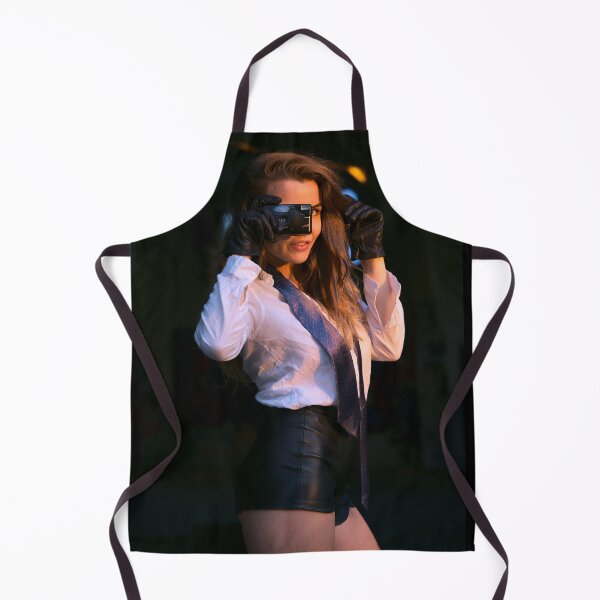 Item preview, Girl with an Old-style Point and Shoot Camera designed and sold by Miroslav Franc.