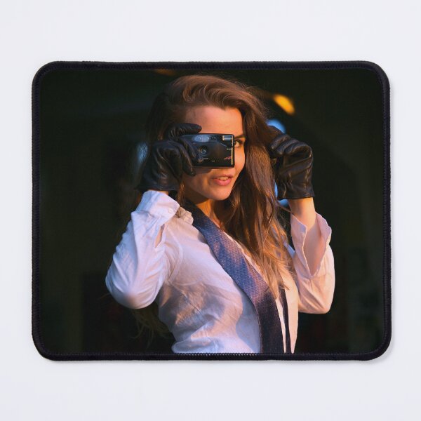 Item preview, Girl with an Old-style Point and Shoot Camera designed and sold by Miroslav Franc.