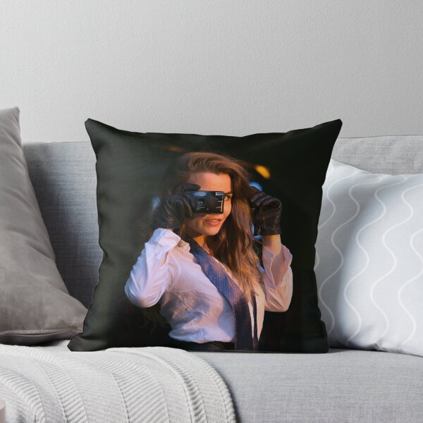 Item preview, Girl with an Old-style Point and Shoot Camera designed and sold by Miroslav Franc.