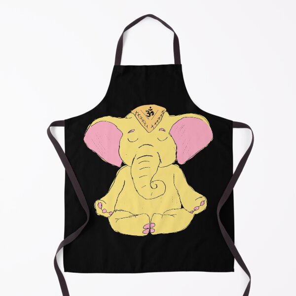 Item preview, Yellow Elephant - Meditation designed and sold by NobodysHero.