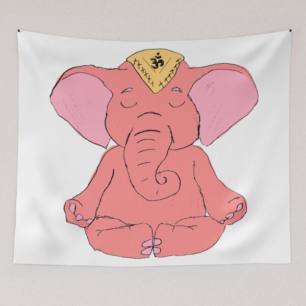 Item preview, Pink Elephant Meditation  designed and sold by NobodysHero.