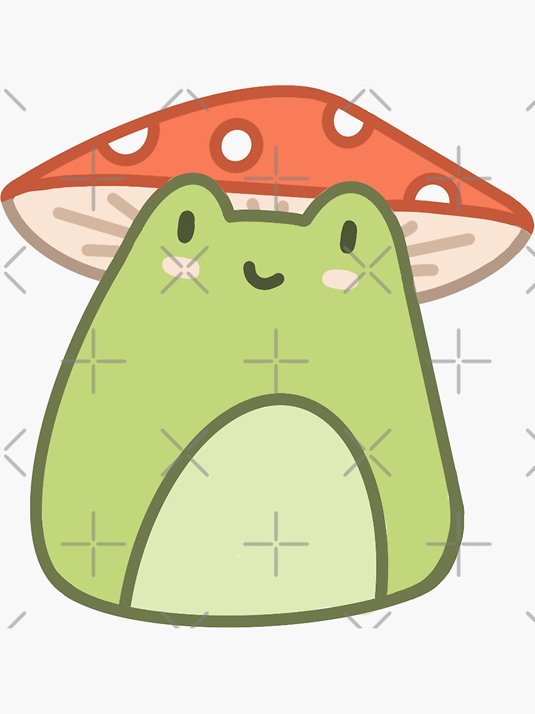 Blob Frog Sticker