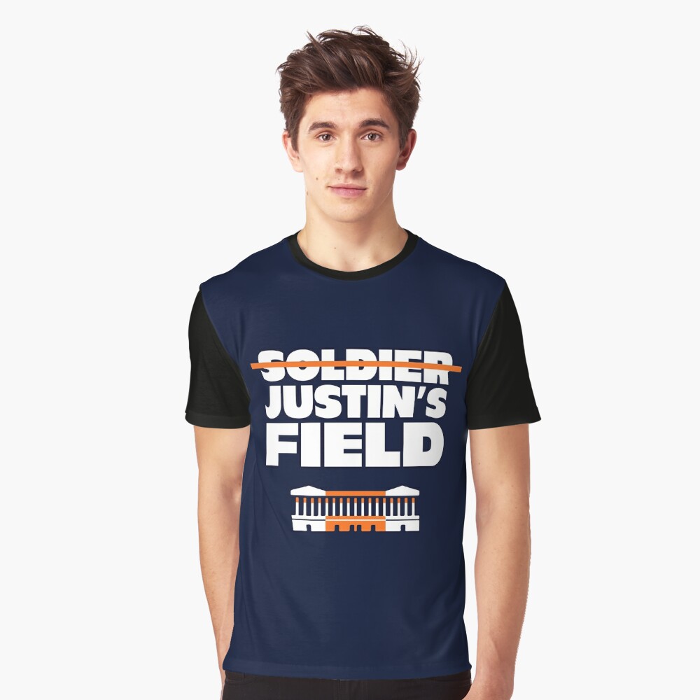 Soldier Fields Justin Fields Chicago Bears T-Shirt – Teepital