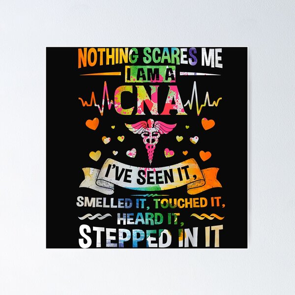 Item preview, Nothing Scares Me CNA Nurse Job Lover Gift CNA Nurse designed and sold by MarioFagone.