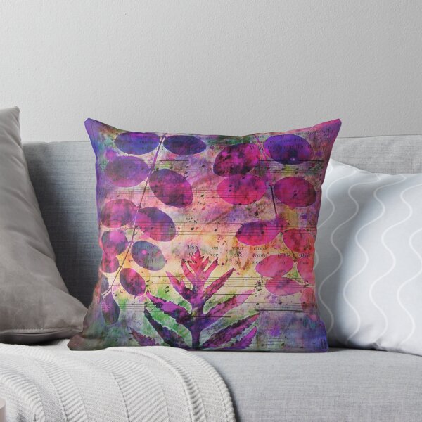 Item preview, Botanical abstract collage 2 designed and sold by Red Witch Art.