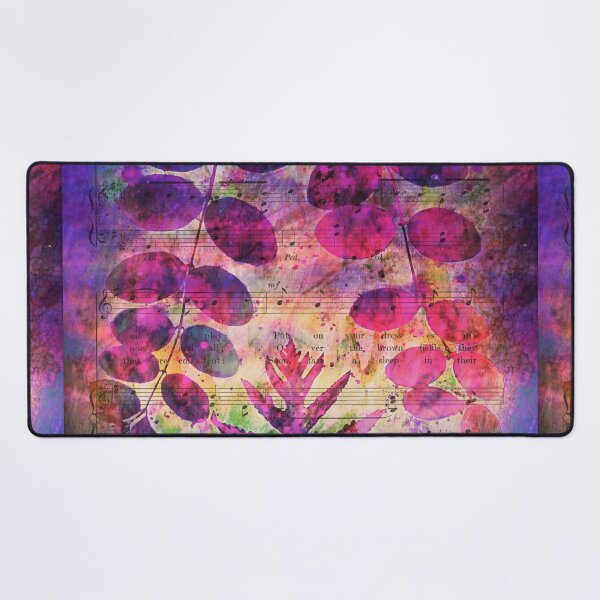 Item preview, Botanical abstract collage 2 designed and sold by Red Witch Art.