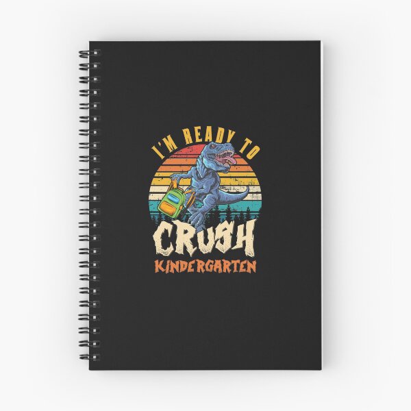 Item preview, I'm Ready To Crush Kindergarten Dinosaur Vintage Back To School designed and sold by Pam140.