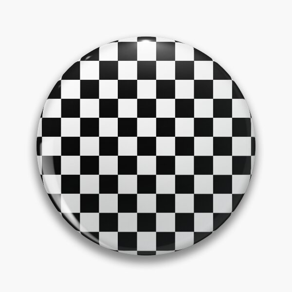 Item preview, Black and White Checker Board Sixties Groovy Pattern Pop Art Couture designed and sold by Spaceshipsells.
