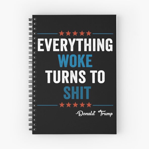 Item preview,  Everything Woke Turns To Shit Funny Trump gift designed and sold by DesignMacy.