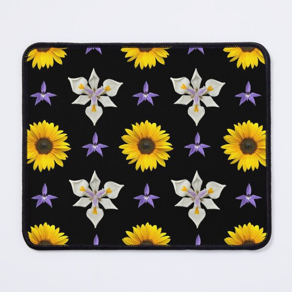 Flowers pattern Mouse Pad