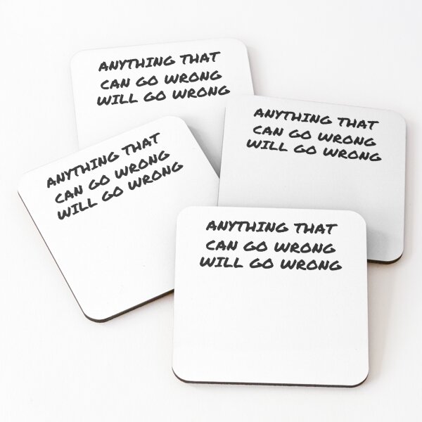 Item preview, Anything that can go wrong will go wrong Murthy's law designed and sold by AUSSIEPETS.