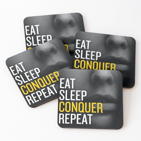 Item preview, Eat Sleep Conquer Repeat designed and sold by monkeyfracas.