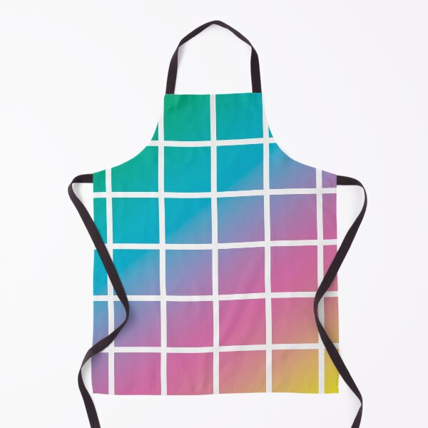 Item preview, Rainbow gradient checker lines pattern designed and sold by BLMcreations.