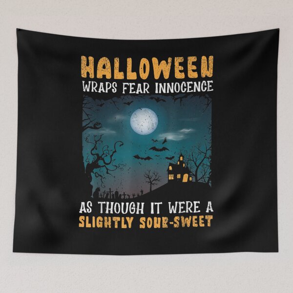 Item preview,  Halloween Wraps Fear Innocence Though Sour Sweet designed and sold by vivanbess.