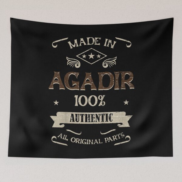 Item preview, Hecho en AGADIR Marruecos es mi hogar designed and sold by GiselleShop.