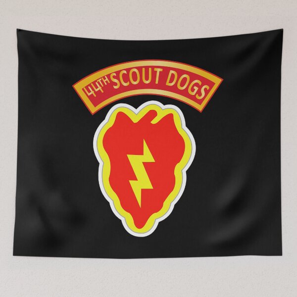 Item preview, Army - 44th Scout Dog Platoon 25th Infantry Div designed and sold by Military Insignia Products.