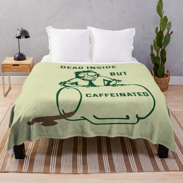 Item preview, Dead Inside But Caffeinated - Funny designed and sold by kasunspot.