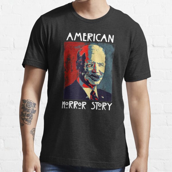 American Horror Story Bloody Face Premium Adult Slim Fit T-Shirt 