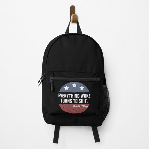 Item preview, Everything Woke Turns To Shit Funny Trump gift designed and sold by DesignMacy.