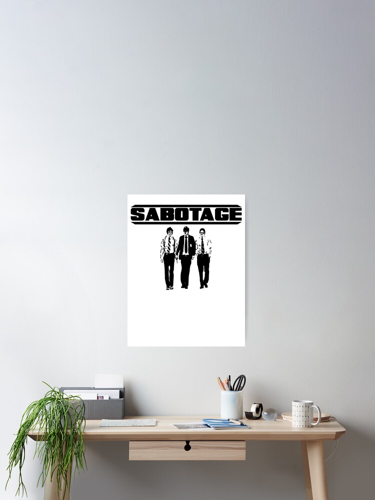 ビースティーボーイズBEASTIE BOYS SABOTAGE ポスター Beastie Boys – Sabotage | Poster By 12sketches