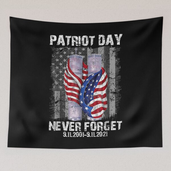 Item preview, Patriotic America Day 20 Years 911 Memorial Never Forget  designed and sold by GodivaShop.