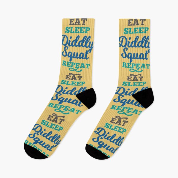 Item preview, Eat Sleep Diddly Squat Repeat designed and sold by HappySchnapper.