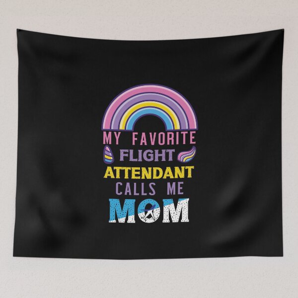 Item preview, My Favorite Air Hostess Call Me Mom Funny Flying Aviation designed and sold by patroart.