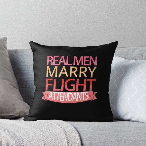 Item preview, Real Men Marry Air Hostesst Funny Women Flying Aviation designed and sold by patroart.