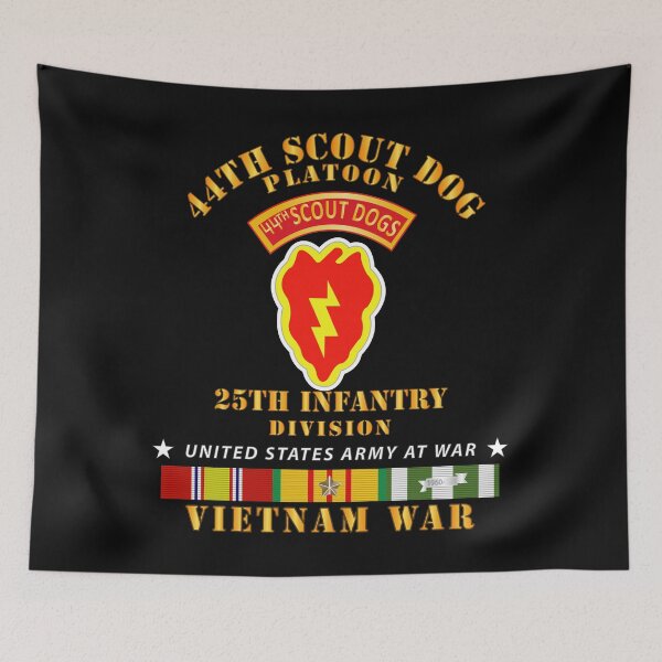 Item preview, Army - 44th Scout Dog Platoon 25th Infantry Div - VN SVC designed and sold by Military Insignia Products.