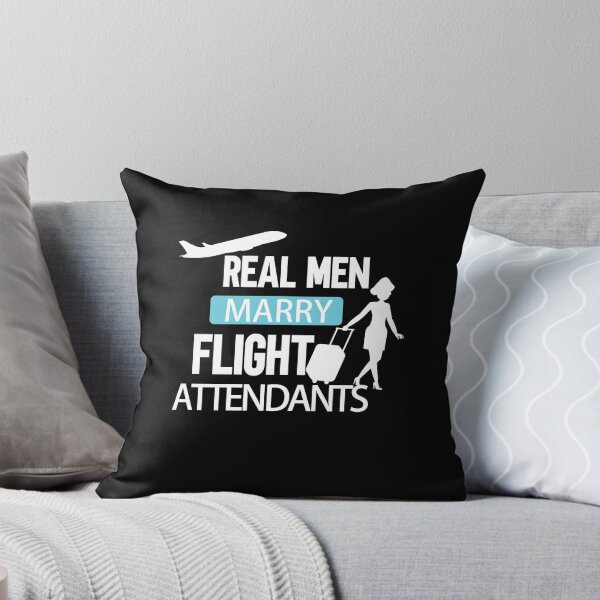 Item preview, Real Men Marry Air Hostess Funny Women Flying Aviation designed and sold by patroart.