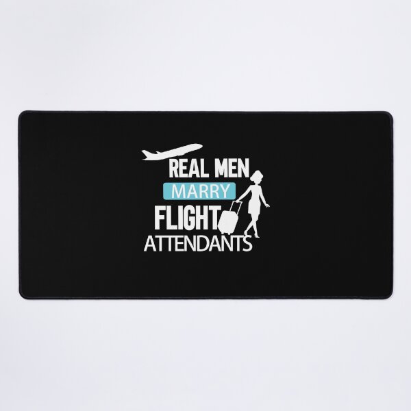 Item preview, Real Men Marry Air Hostess Funny Women Flying Aviation designed and sold by patroart.
