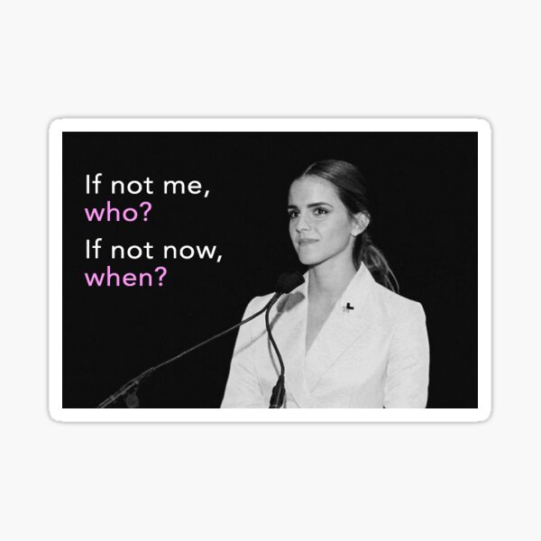 Emma Watson Il Pour Elle Sticker
