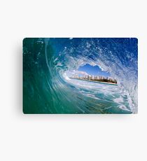 concrete horizon Canvas Print