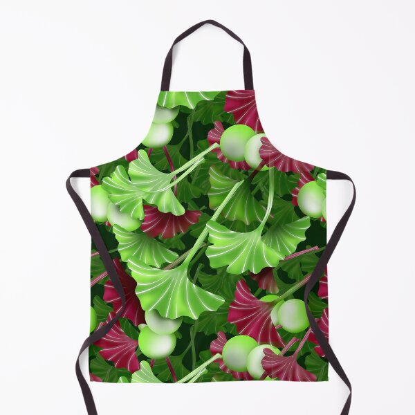 Item preview, O Ginkgo leaves pattern designed and sold by TropicalHut.