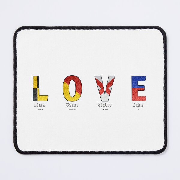 Item preview, Love + Morse Code - Leather designed and sold by Art-Frankenberg.