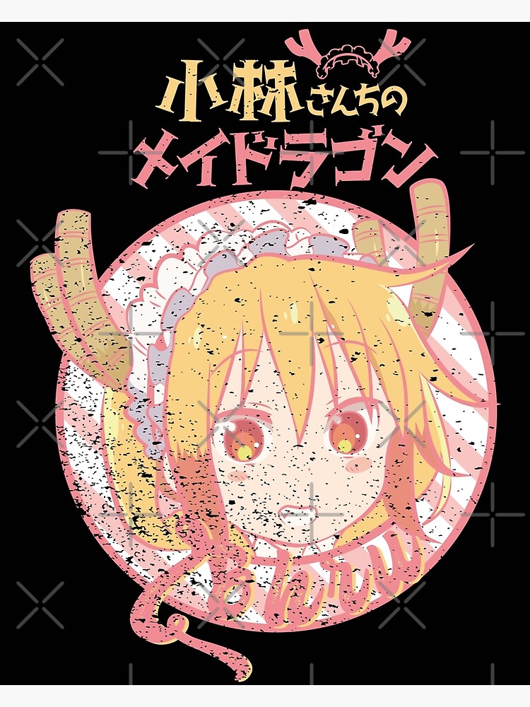 MISS KOBAYASHI'S DRAGON MAID: TOHRU (BLACK GRUNGE)