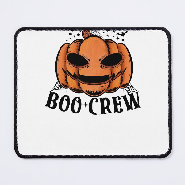 Item preview, BOO CREW PUMPKIN SMILING WITCH HALLOWEEN SPOOKY VIBES designed and sold by AUSSIEPETS.