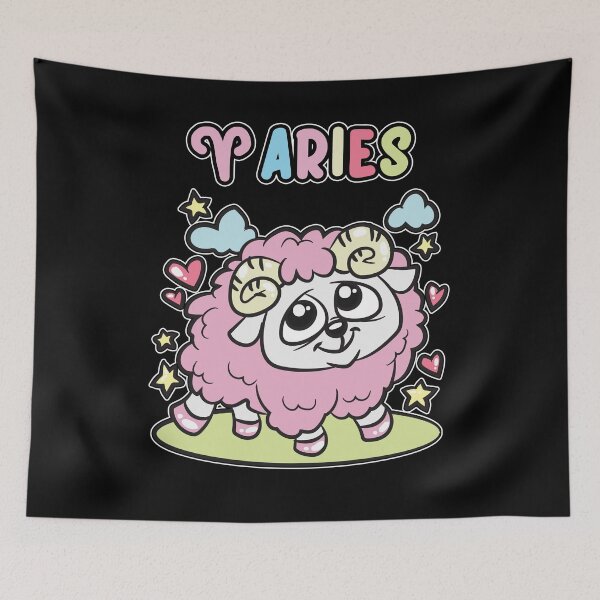 Item preview, Aries Zodiac Horoscope Pastel Birth Sign designed and sold by Moonpie90.