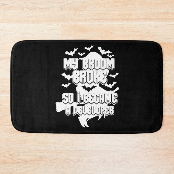 Item preview,  My Broom Broke So I Became A Developer gift  designed and sold by ussastore.