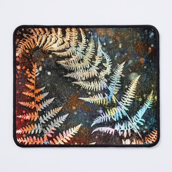 Item preview, Rust fern print designed and sold by Red Witch Art.