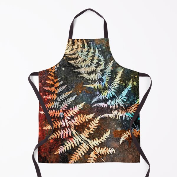Item preview, Rust fern print designed and sold by Red Witch Art.