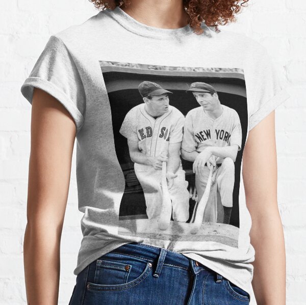 Vintage M Joe DiMaggio New York Yankees 56 Game Hitting Streak Graphic  T-Shirt